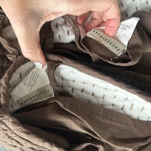 Pottery Barn pick-stitch standard size pillow shams